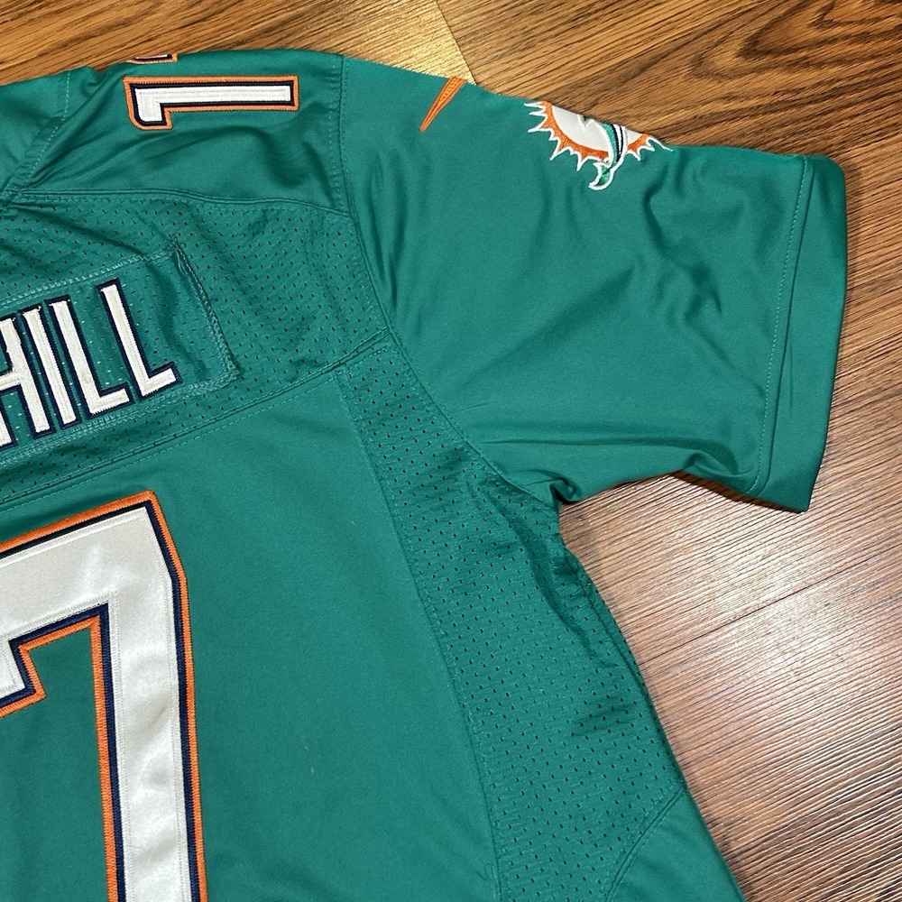 Nike NFL Miami Dolphins Ryan Tannehill Jersey On Field Size 48 Teal - Picture 11 of 13
